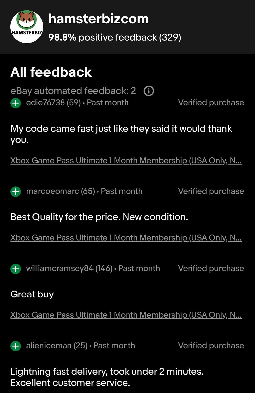 Xbox GamePass Ultimate US | Best Price Online - HamsterBiz