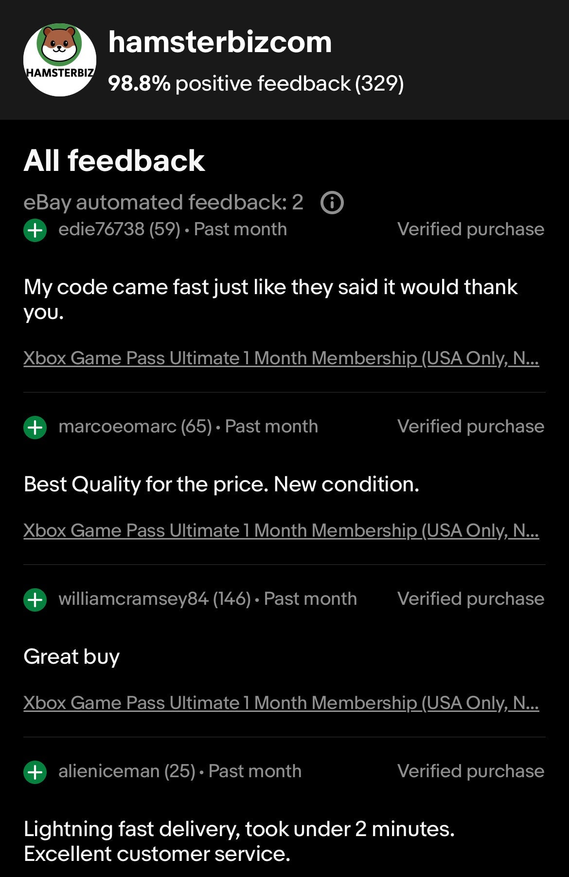 Xbox GamePass Ultimate US | Best Price Online - HamsterBiz